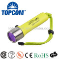 underwater ip68 high power led diving uv flashlight